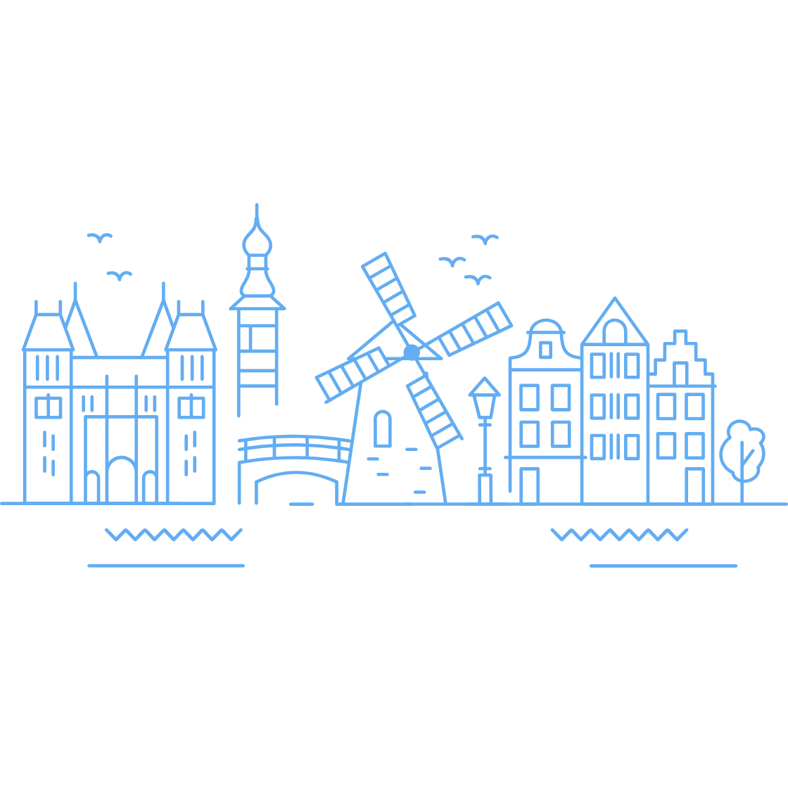 Netherlands Drawing